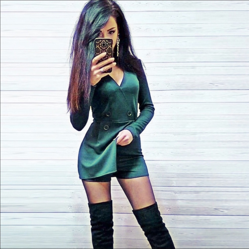 Sexy blazer jumpsuit NWT